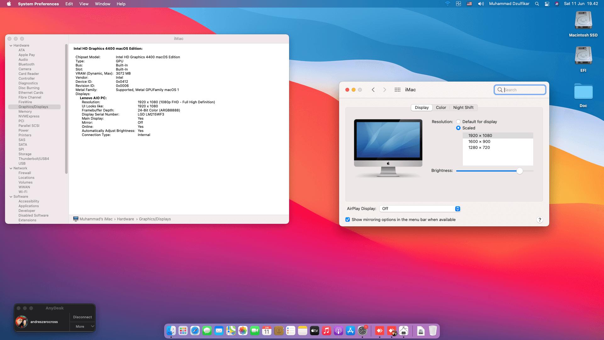 Lenovo IdeaCentre AIO PC B350 [Haswell   Intel HD 4400]   OpenCore 7